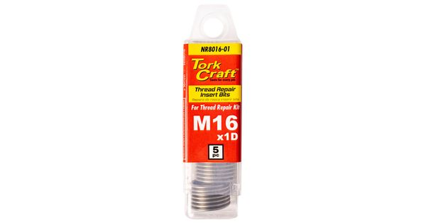 Thread Repair Kit M16 X 1d Replacement Inserts 5pce product image