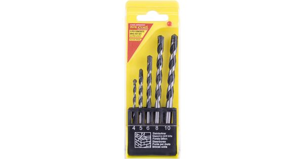 Masonry Drill Bit Set 5pc 4-10mm product image