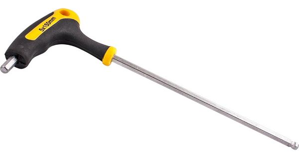 Ball Point T Handle Hex Allen Key 5.0mm X 150mm product image
