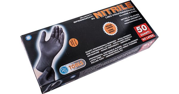Nitrile Gloves Large 50 Pce High Density ( X25 Pairs ) product image