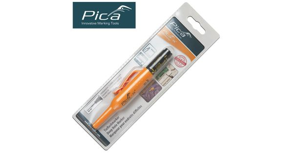 Pica Ink Marker For Deep Holes Black In Blister product image