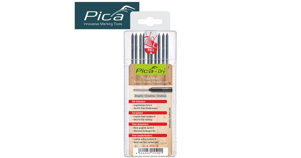 Pica Dry Refills 10pc Graphite H In Blister product image