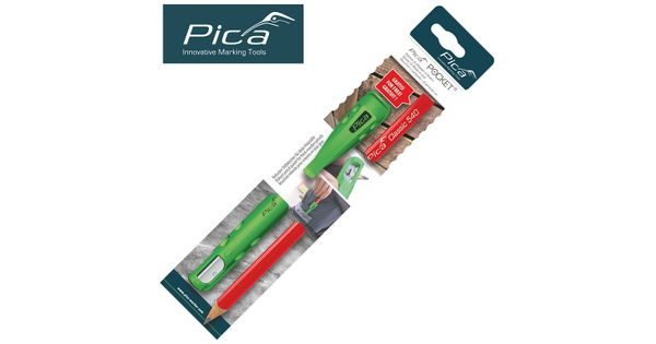 Pica Pocket With 1 Carpenters Pencil 24mm In Blister product image
