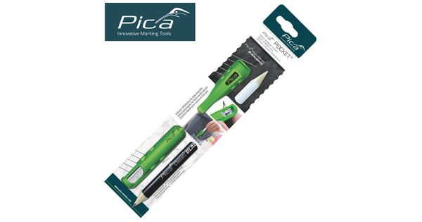 Pica Pocket C/w 1 For All Black And White Marking Pencil In Blister product image