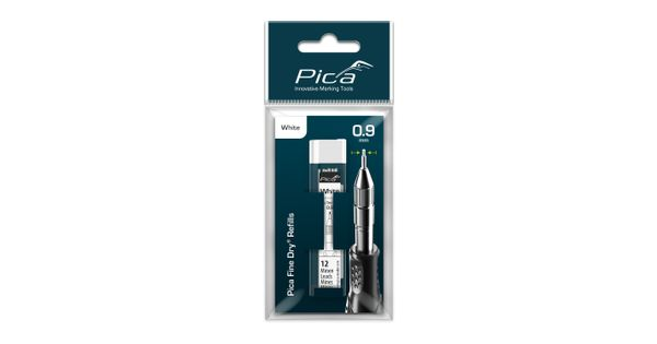Pica Fine Dry Refill Set White - Blister Version (12) product image