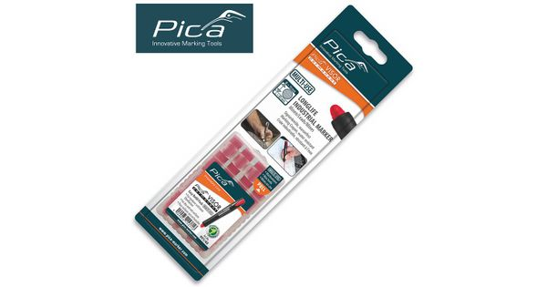 Pica Visor Permanent Marker Refills Red 4pc In Blister product image