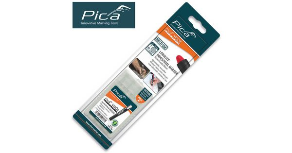 Pica Visor Permanent Marker Refills White 4pc In Blister product image