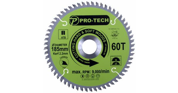 Saw Blade Tct 185 X 2.2 X 30 X 60t Wood Prof. product image