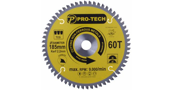Saw Blade Tct 185 X 2.2 X 20 X 60t Alum. Prof. product image