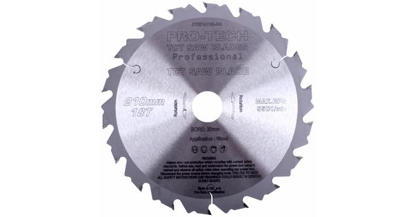 Saw Blade Tct 210x2.4x30x18t Wood Prof. Pro-tech Fes. Ts75 product image