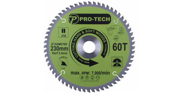 Saw Blade Tct 230 X 2.4 X 30 X 60t Wood Prof. product image