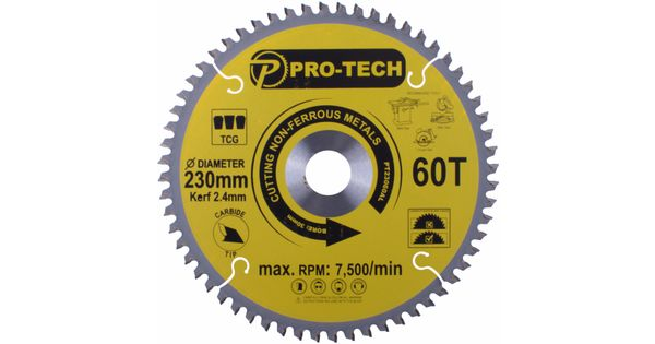 Saw Blade Tct 230 X 2.4 X 30 X 60t Alum. Prof. product image