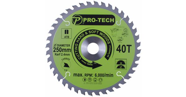 Saw Blade Tct 250 X 2.4 X 30 X 40t Wood Prof. product image