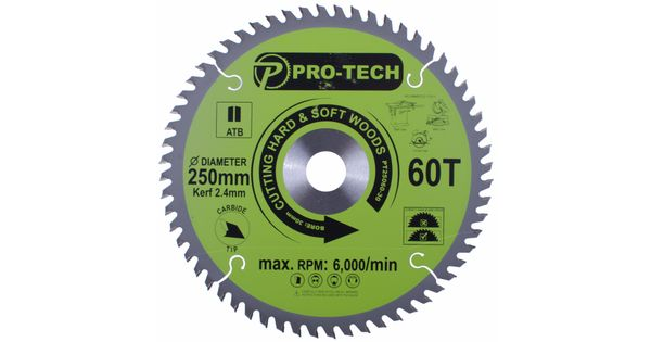 Saw Blade Tct 250 X 2.4 X 30 X 60t Wood Prof. product image