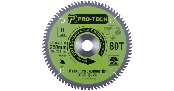 Saw Blade Tct 250 X 2.4 X 30 X 80t Wood Prof. product image