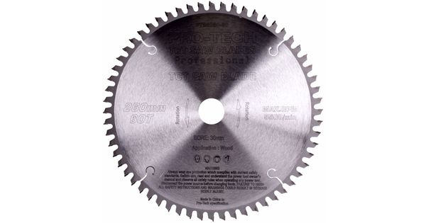 Saw Blade Tct 260x2.5x30x60t Wood Prof. Pro-tech Fes. Kapex product image