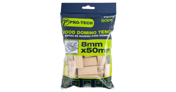 Domino Tenon 8x50mm 50pc Pack Beech Wood product image
