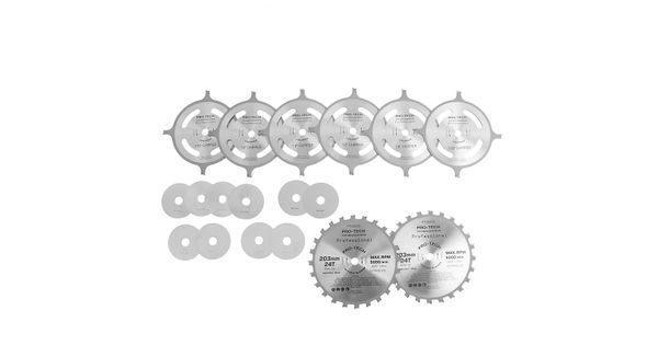 Dado Set 203mm X 15.88 X 24t 4 X 1/8' 3/32'1/16' Chip 27.5mm product image