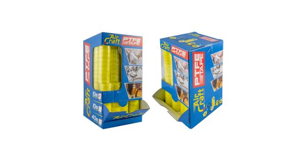 Ptfe Tape 12mmx0.075mmx10m In Display Box X300 product image