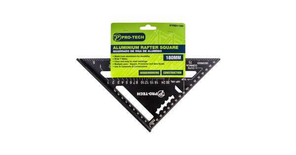 Rafter Square 180mm Aluminium product image