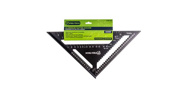 Rafter Square 300mm Aluminium product image