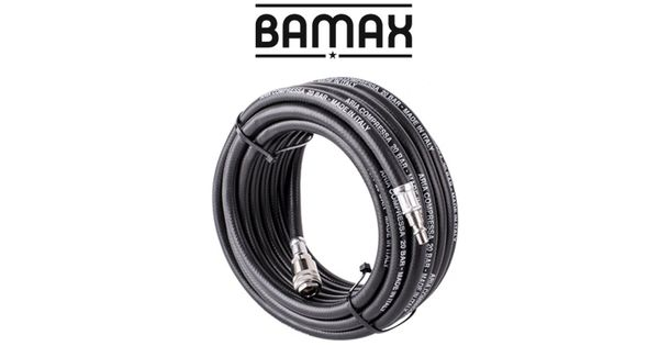 Rubber Air Hose 10mmx10m W.quick Couplers product image