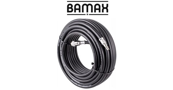 Rubber Air Hose 10mmx20m W.quick Coupler product image