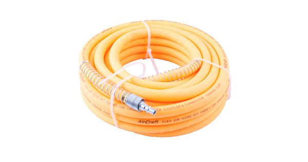 Flex Air Hose Kit 8mm X 10m Orange W/quick Coupler & Connector Yohkon product image