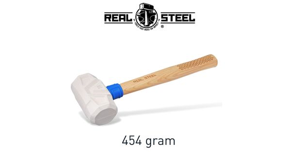Hammer Mallet White 450g 16oz Hick. Wood Handle product image