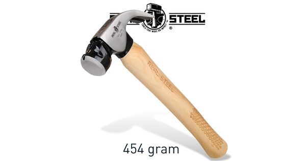 Hammer Claw Curved 450g 16oz Hick. Wood Handle product image