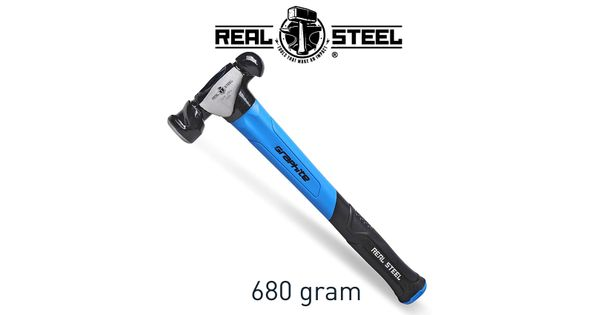 Hammer Ball Pein 700g 24oz Graph. Handle Real Steel product image
