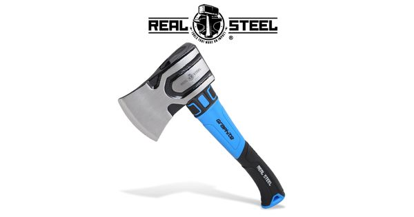 Axe Hammer Head Small Graph. Handle Real Steel product image