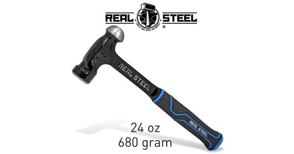 Hammer Ball Pein 700g 24oz Ultra Steel Handle Real Steel product image