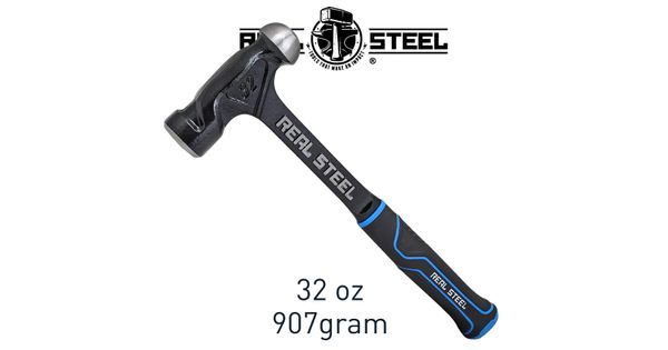 Hammer Ball Pein 900g 32oz Ultra Steel Handle Real Steel product image