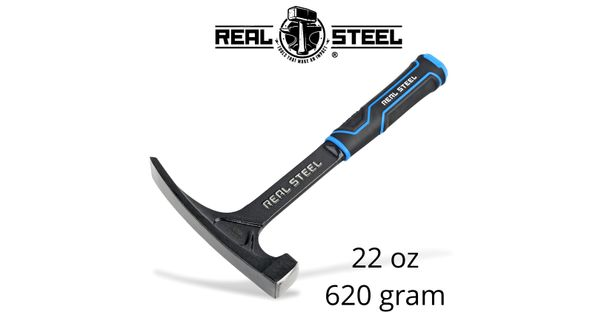 Hammer Brick 620g 22oz Ultra Steel Handle Real Steel product image
