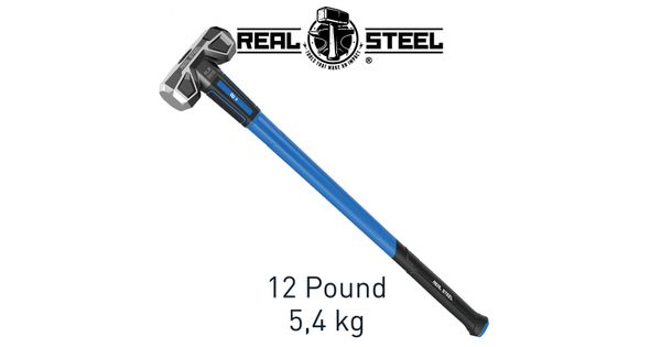 Hammer Sledge Cross Strike 5.4kg 12lb Graph. Handle 900mm Real Steel product image