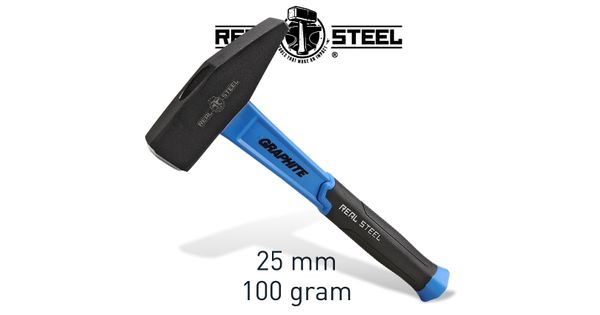 Hammer Machinist 100g 3.5oz Graph. Handle Real Steel product image