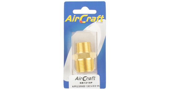 Nipple Brass 1/2x3/4 M/m 1pc Pack product image