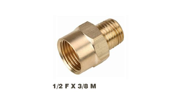 Reducer Brass 3/8x1/2 M/f product image
