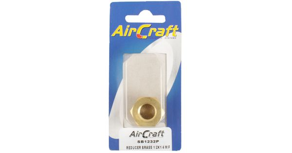 Reducer Brass 1/2x1/4 M/f Conical 1pc Pack product image