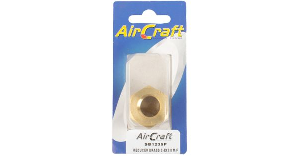 Reducer Brass 3/4x3/8 M/f Conical 1pc Pack product image