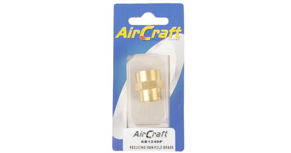 Reducing Manifold Brass 1/4x3/8 F/f 1pc Pack product image