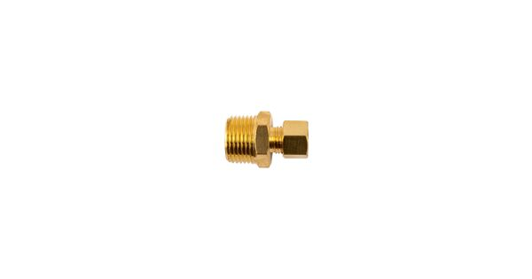 Brass Conical Str. 1/4' Tube X 3/8' M product image
