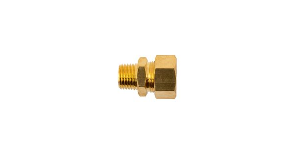 Brass Conical Str. 1/2' Tube X 1/4' M product image