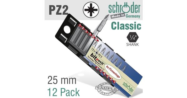 Pozi.no.2x25mm 12 Per Pack product image