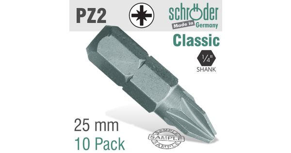 Pozi.no.2x25mm Classic Bit 10c product image