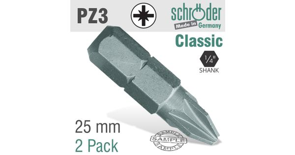 Pozi.no.3x25mm Classic Bit 2cd product image
