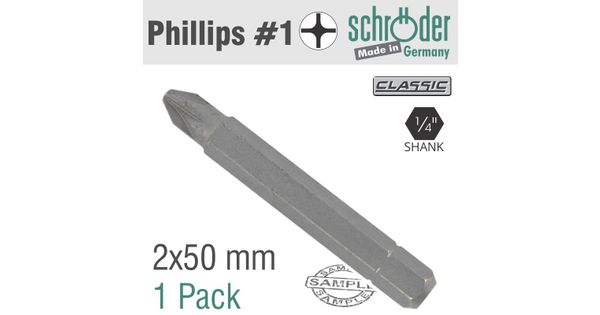 Pozi.no.2x50mm Classic Bit Bulk product image