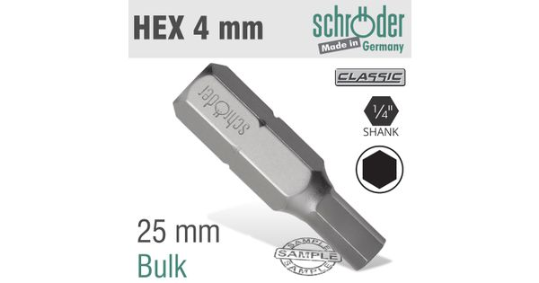 Allen Insert Bit 4mm Hex product image