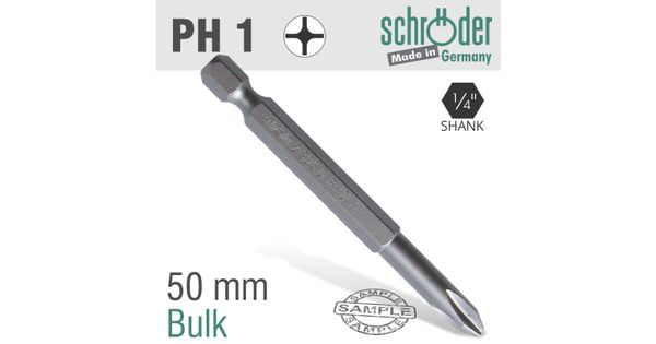 Phillips No.1 X 50mm Classic Power Bit product image